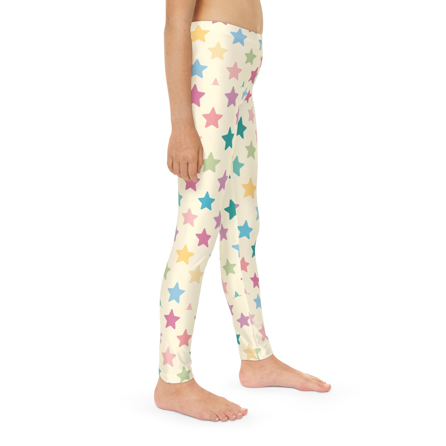 Shinny Stars Youth Full-Length Leggings
