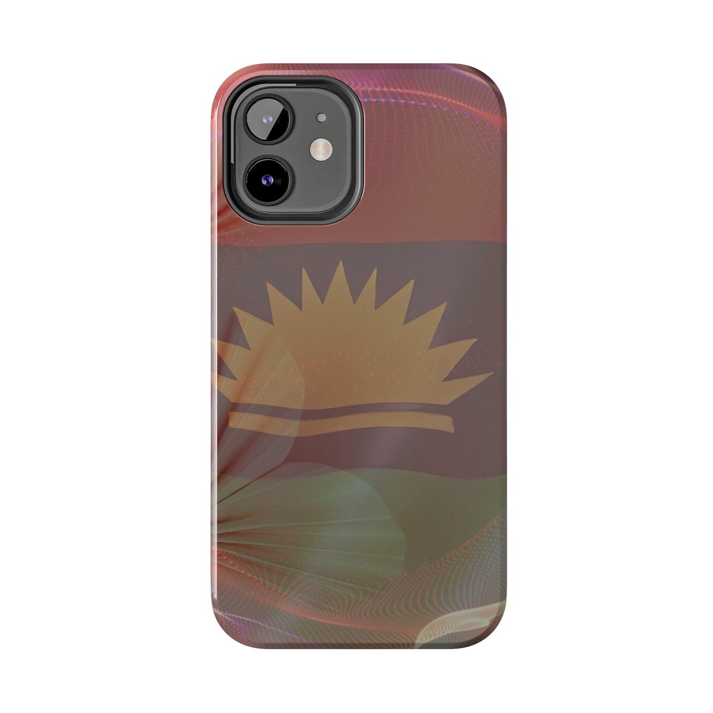United States of Biafra Flag Flower Blend 2 - Tough iPhone Cases (iPhone 7, 8, X, 11, 12, 13, 14, 15)