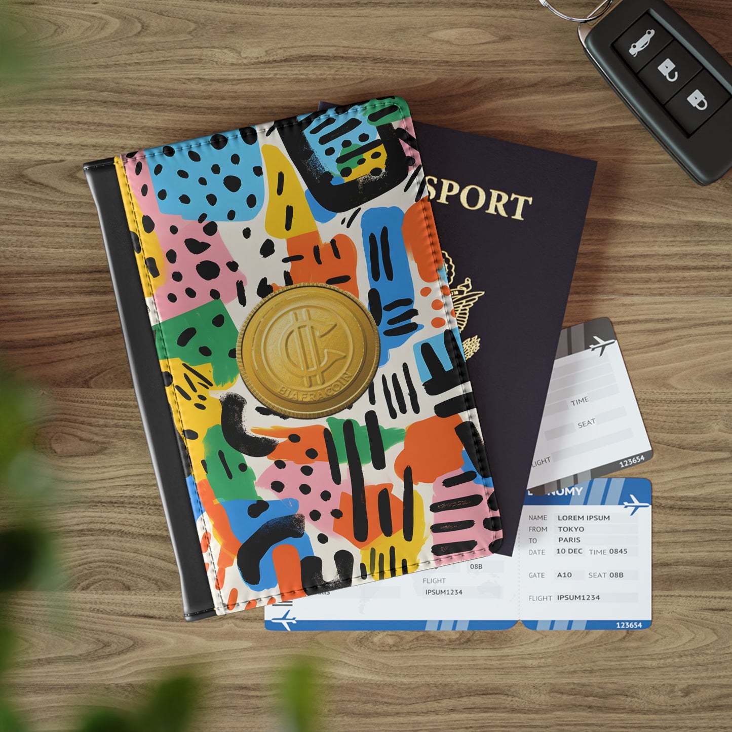 BiafraCoin Passport Cover