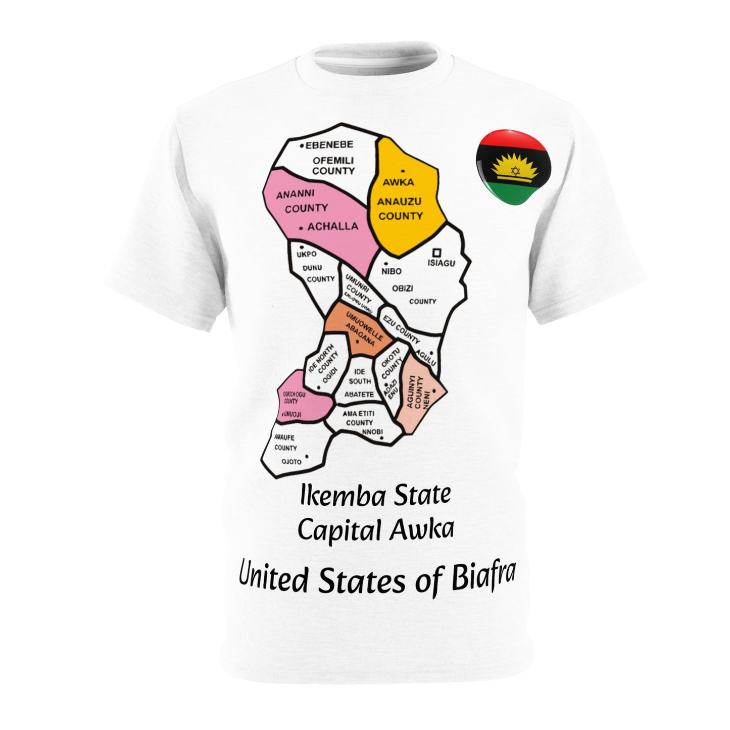 Ikemba State, United States of Biafra T-Shirt