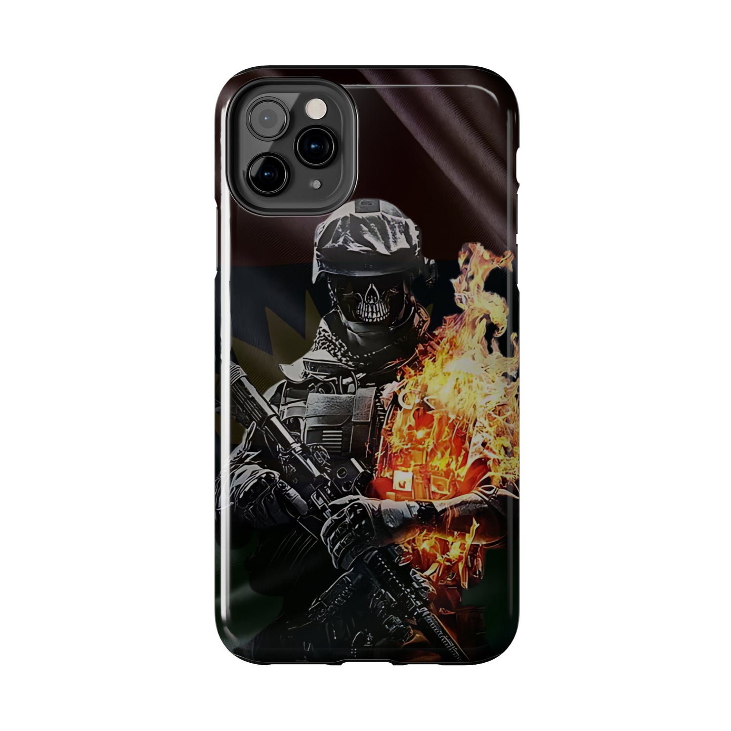 Biafra Soldier VIII - Tough iPhone Cases (iPhone 7, 8, X, 11, 12, 13, 14, 15)