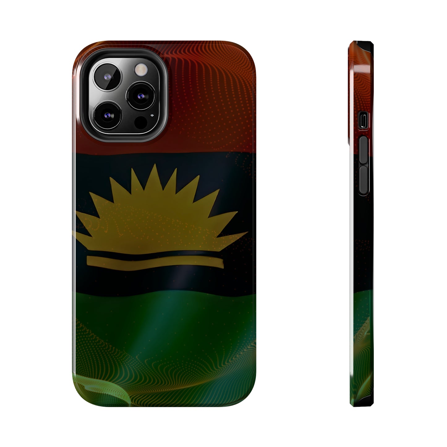 United States of Biafra Flag - Tough iPhone Cases (iPhone 7, 8, X, 11, 12, 13, 14, 15)