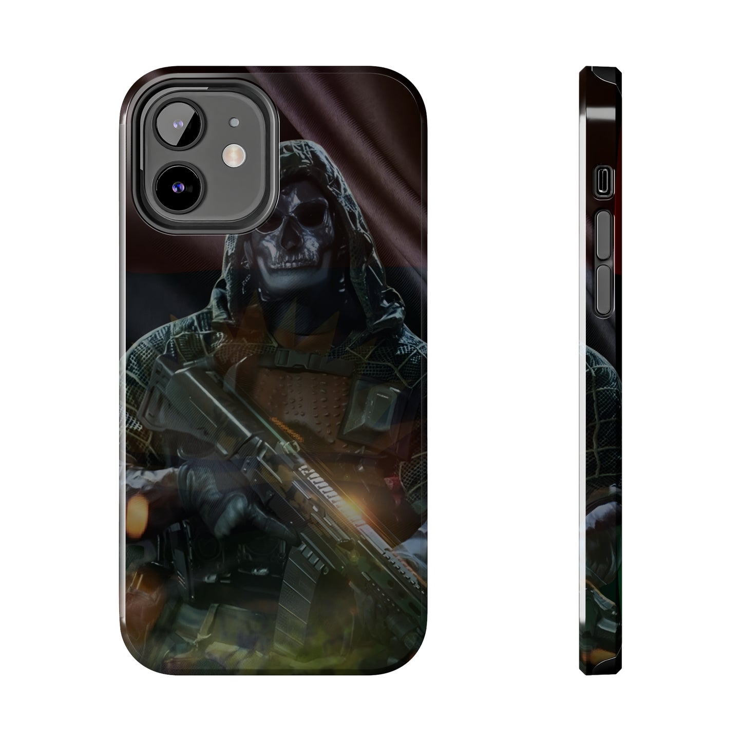 Biafra Soldier - Tough iPhone Cases (iPhone 7, 8, X, 11, 12, 13, 14, 15)