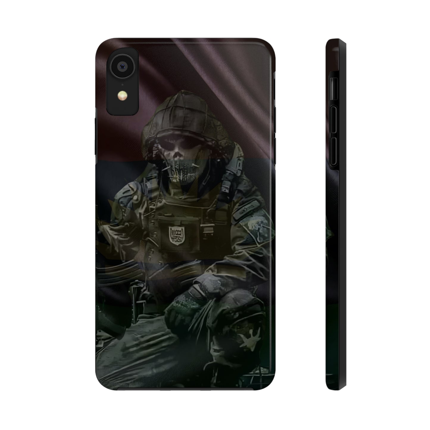 Biafra Soldier II - Tough iPhone Cases (iPhone 7, 8, X, 11, 12, 13, 14, 15)