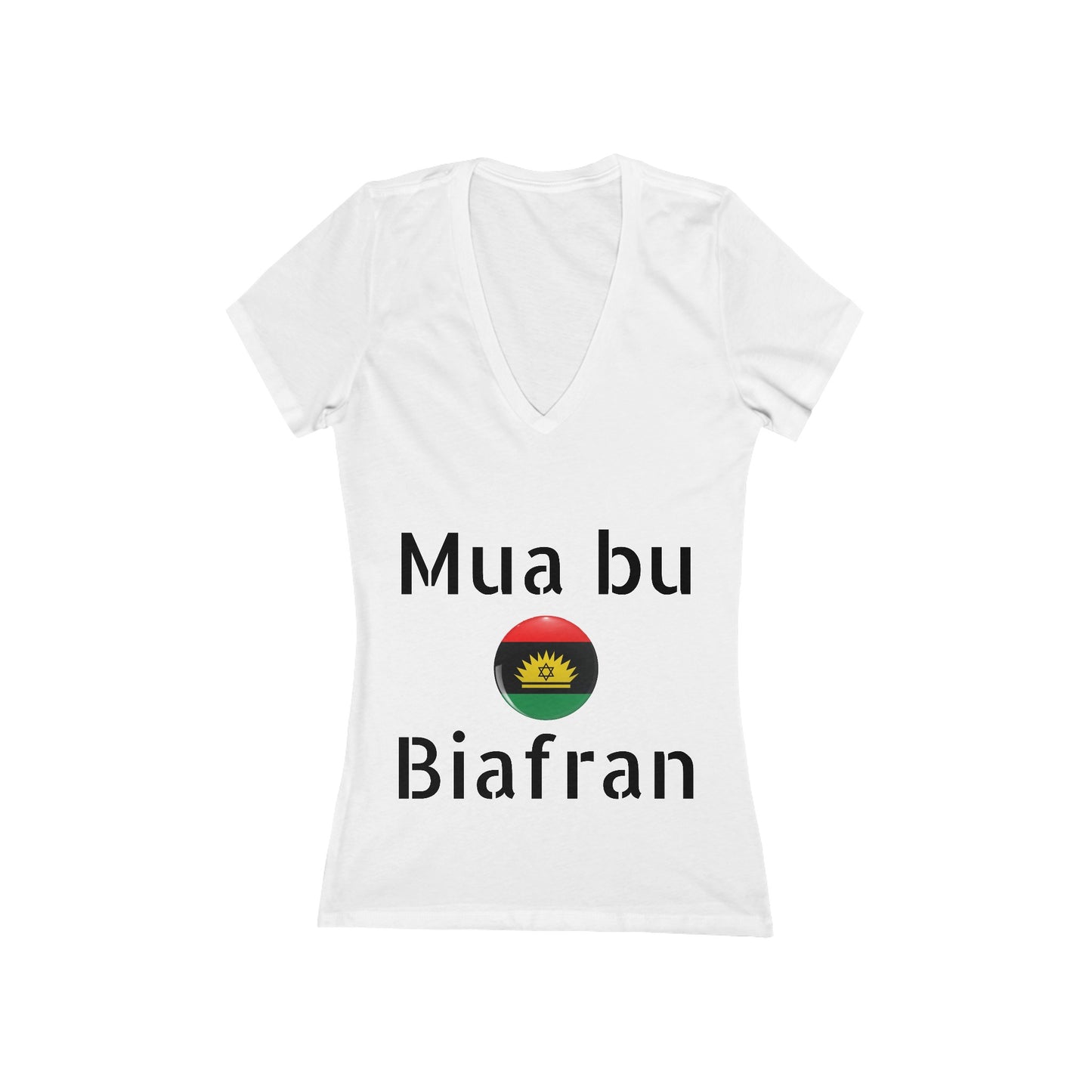 Mua Bu Biafran Women's V-Neck T-Shirt
