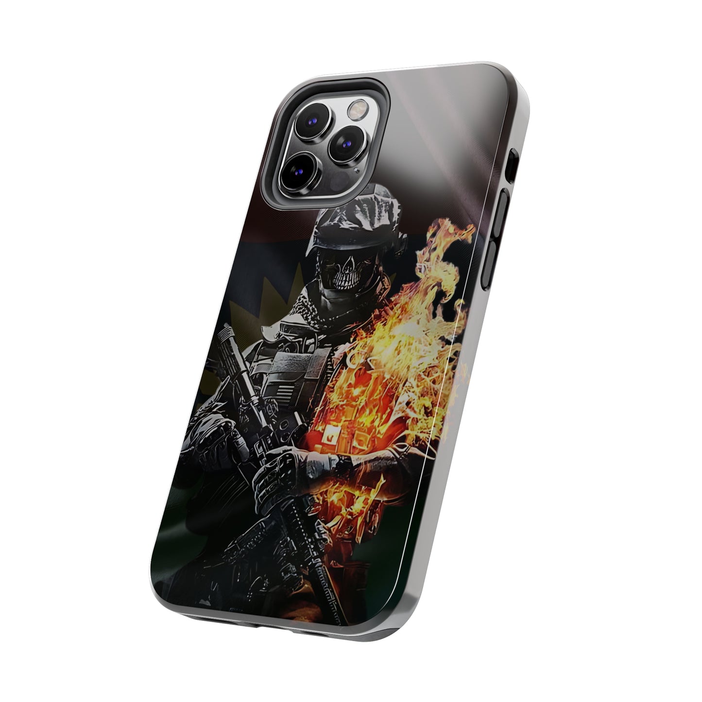 Biafra Soldier VIII - Tough iPhone Cases (iPhone 7, 8, X, 11, 12, 13, 14, 15)