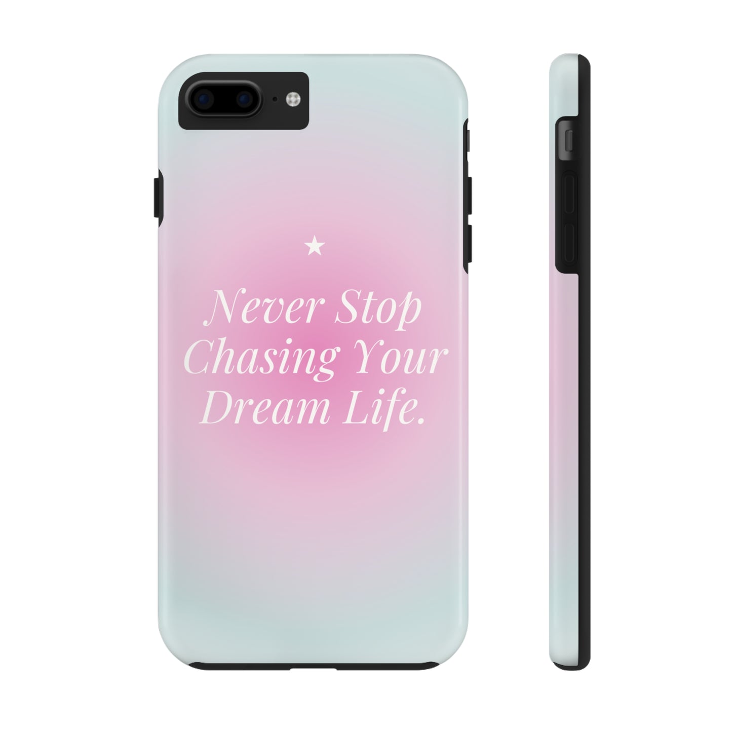 Never Stop - Tough iPhone Cases (iPhone 7, 8, X, 11, 12, 13, 14, 15)