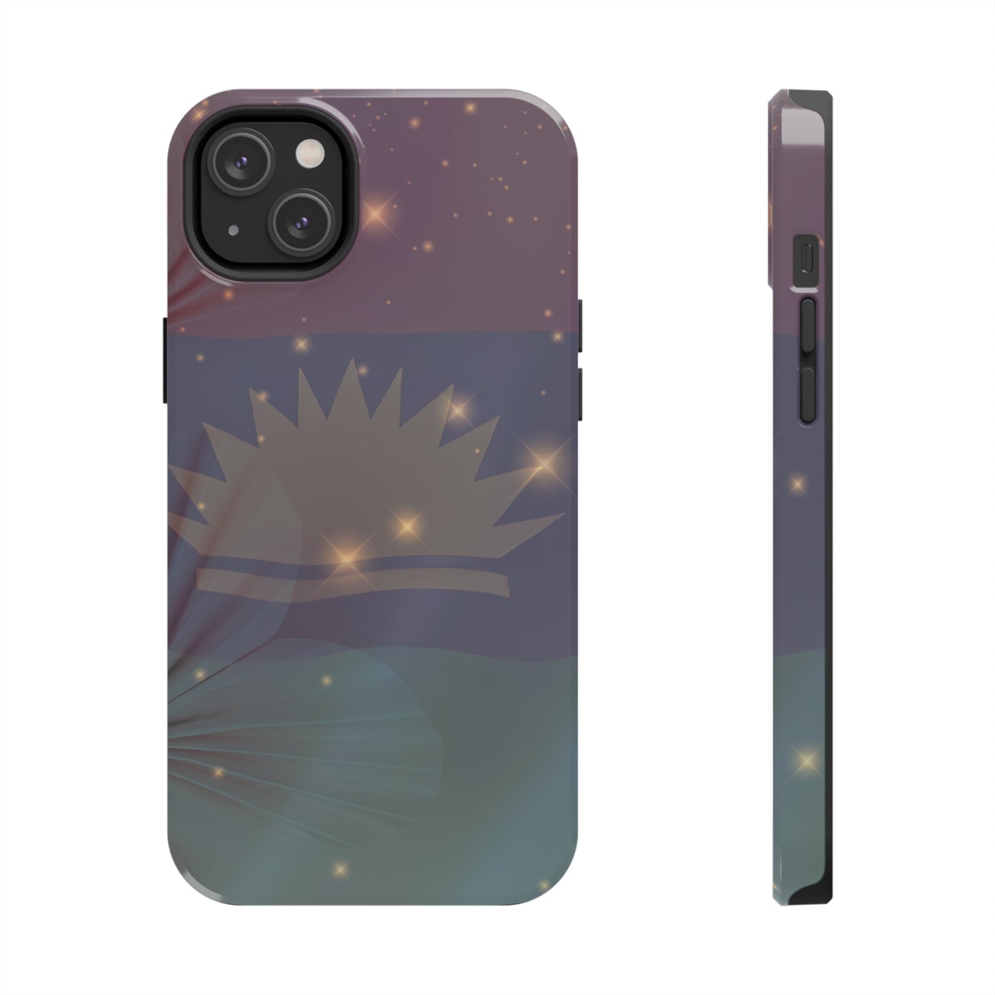 United States of Biafra Flag Flower Blend 4 - Tough iPhone Cases (iPhone 7, 8, X, 11, 12, 13, 14, 15)