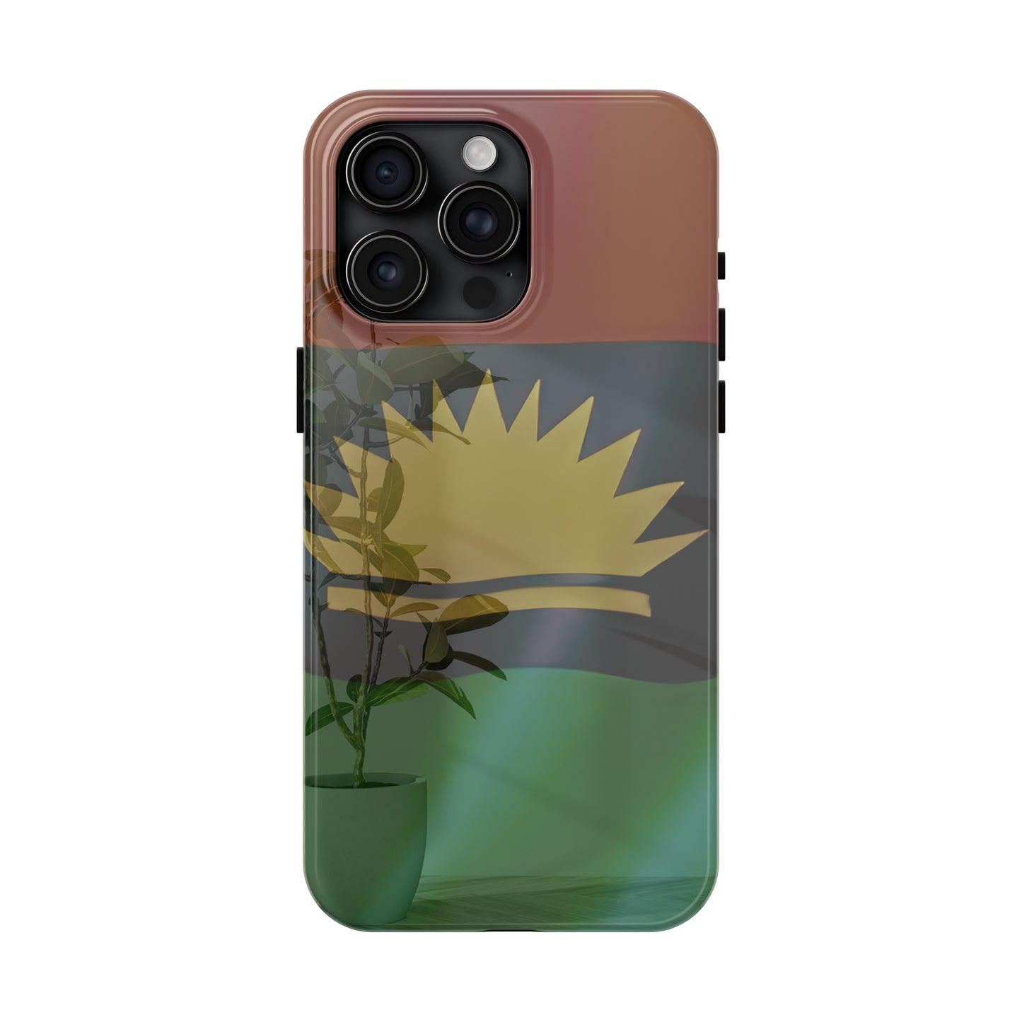 United States of Biafra Flag Plant Vase - Tough iPhone Cases (iPhone 7, 8, X, 11, 12, 13, 14, 15)
