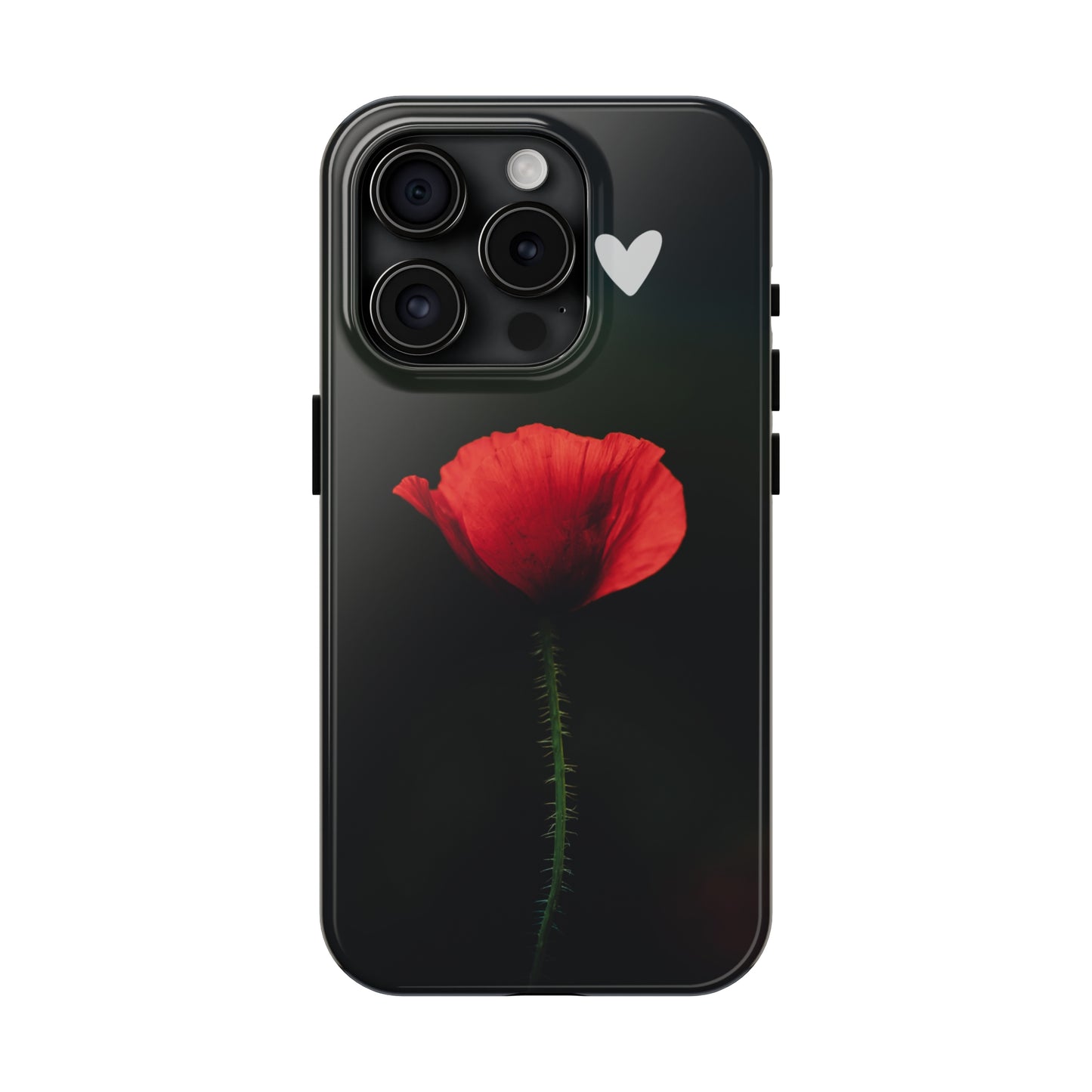 Red Rose - Tough iPhone Cases (iPhone 7, 8, X, 11, 12, 13, 14, 15)
