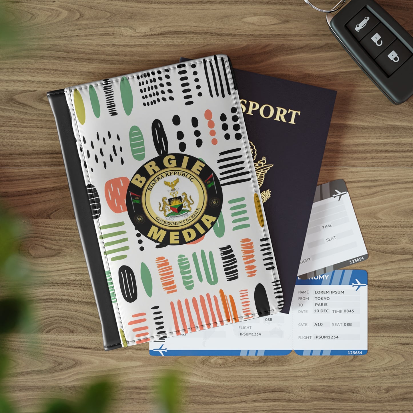 BRGIE Media Passport Cover