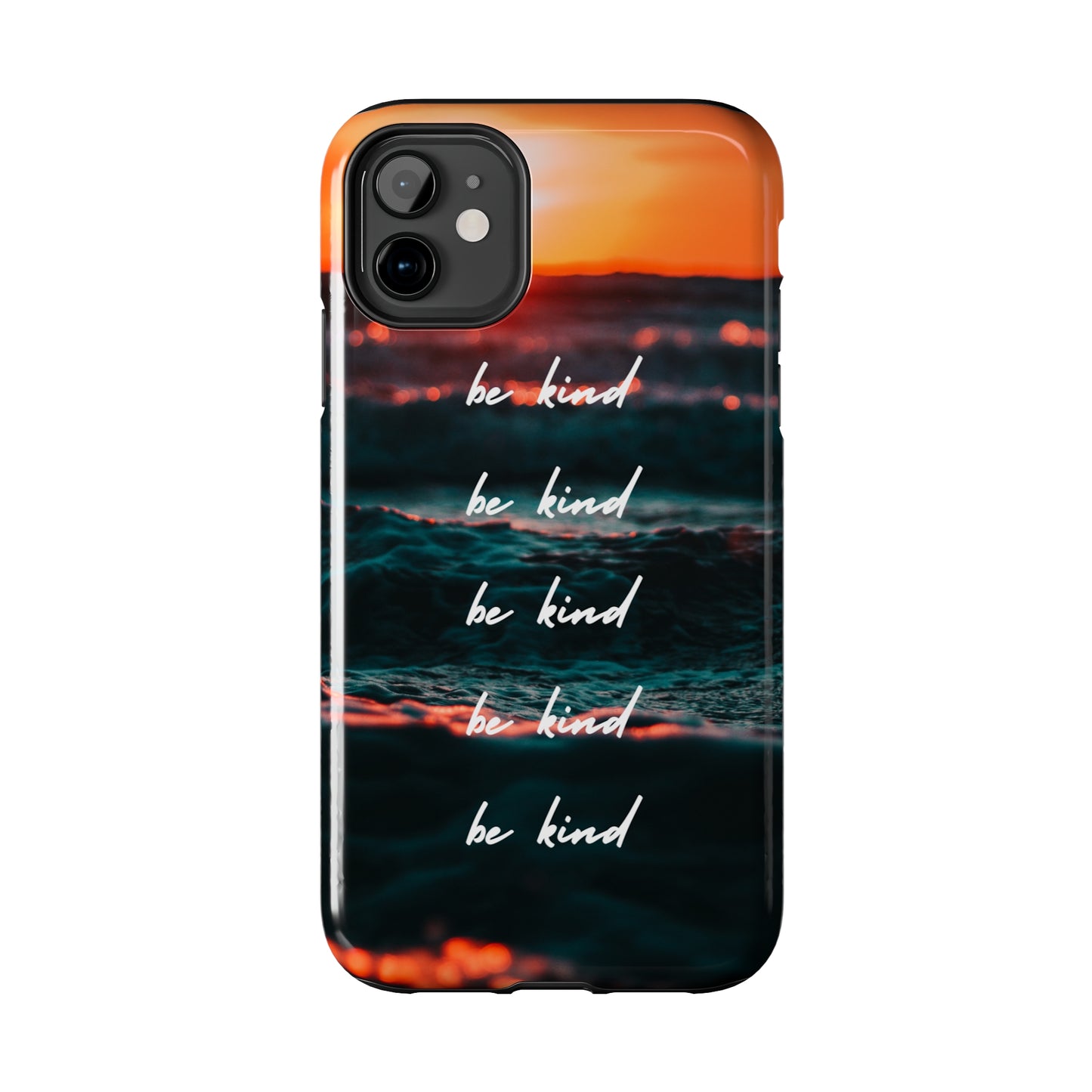 Be Kind - Tough iPhone Cases (iPhone 7, 8, X, 11, 12, 13, 14, 15)