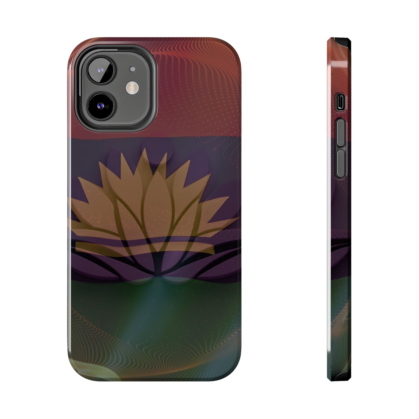 United States of Biafra Flag Flower Blend 1 - Tough iPhone Cases (iPhone 7, 8, X, 11, 12, 13, 14, 15)
