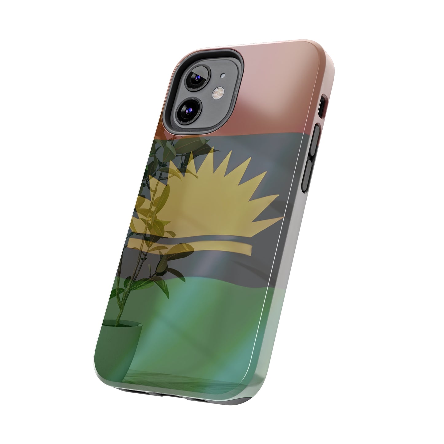 United States of Biafra Flag Plant Vase - Tough iPhone Cases (iPhone 7, 8, X, 11, 12, 13, 14, 15)