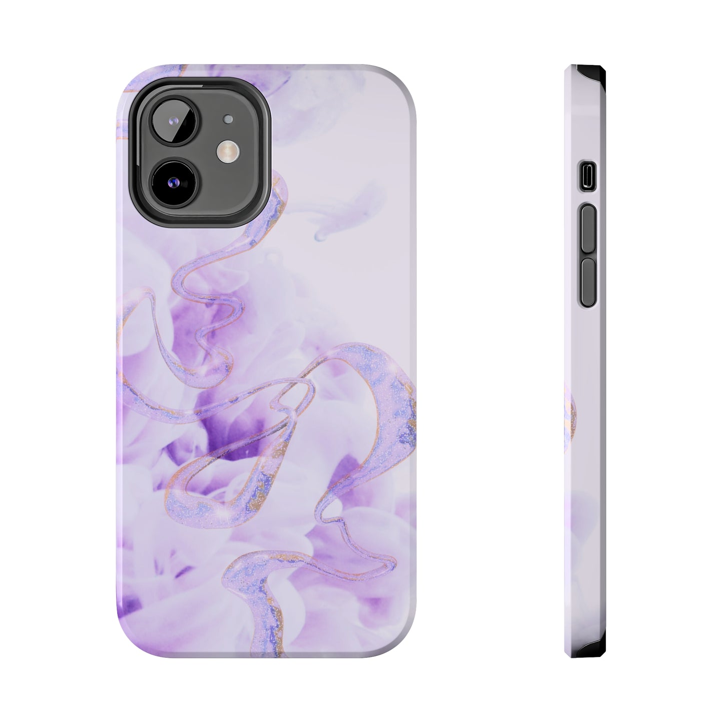 Purple Drop - Tough iPhone Cases (iPhone 7, 8, X, 11, 12, 13, 14, 15)