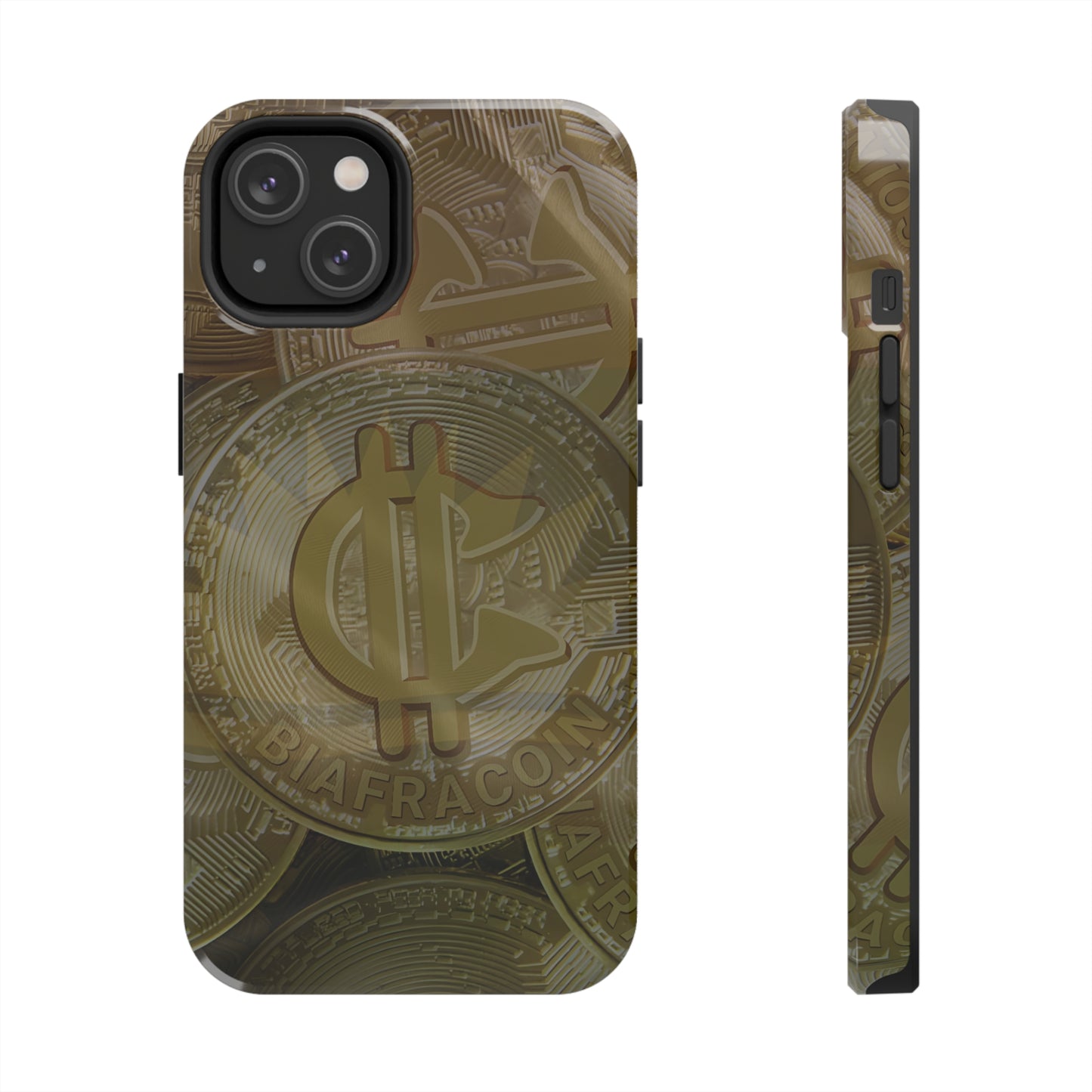 BiafraCoin Ejemma - Tough iPhone Cases (iPhone 7, 8, X, 11, 12, 13, 14, 15)