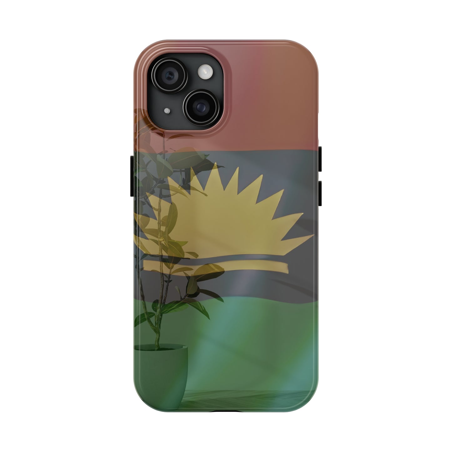 United States of Biafra Flag Plant Vase - Tough iPhone Cases (iPhone 7, 8, X, 11, 12, 13, 14, 15)