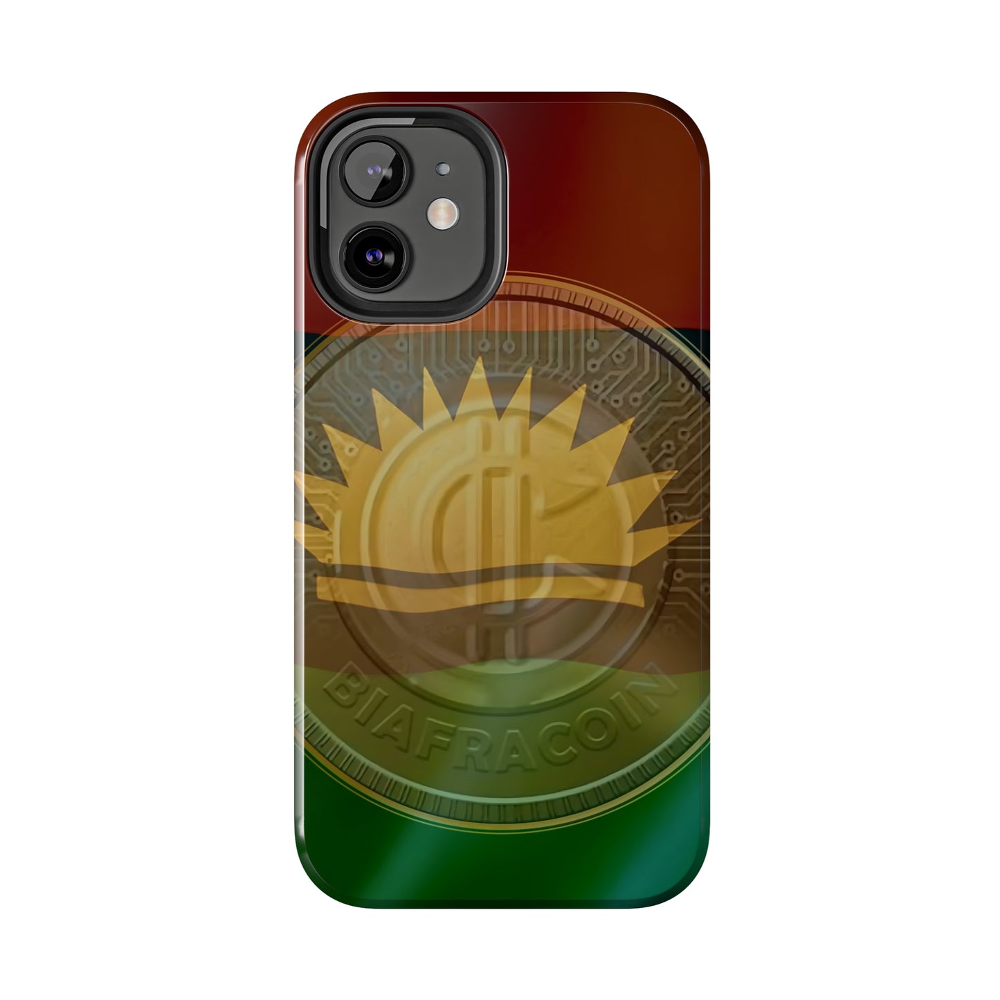 Biafra Coin - Tough iPhone Cases (iPhone 7, 8, X, 11, 12, 13, 14, 15)