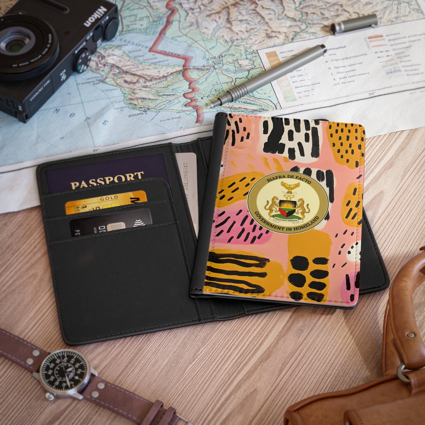 Biafra De Facto Government Passport Cover
