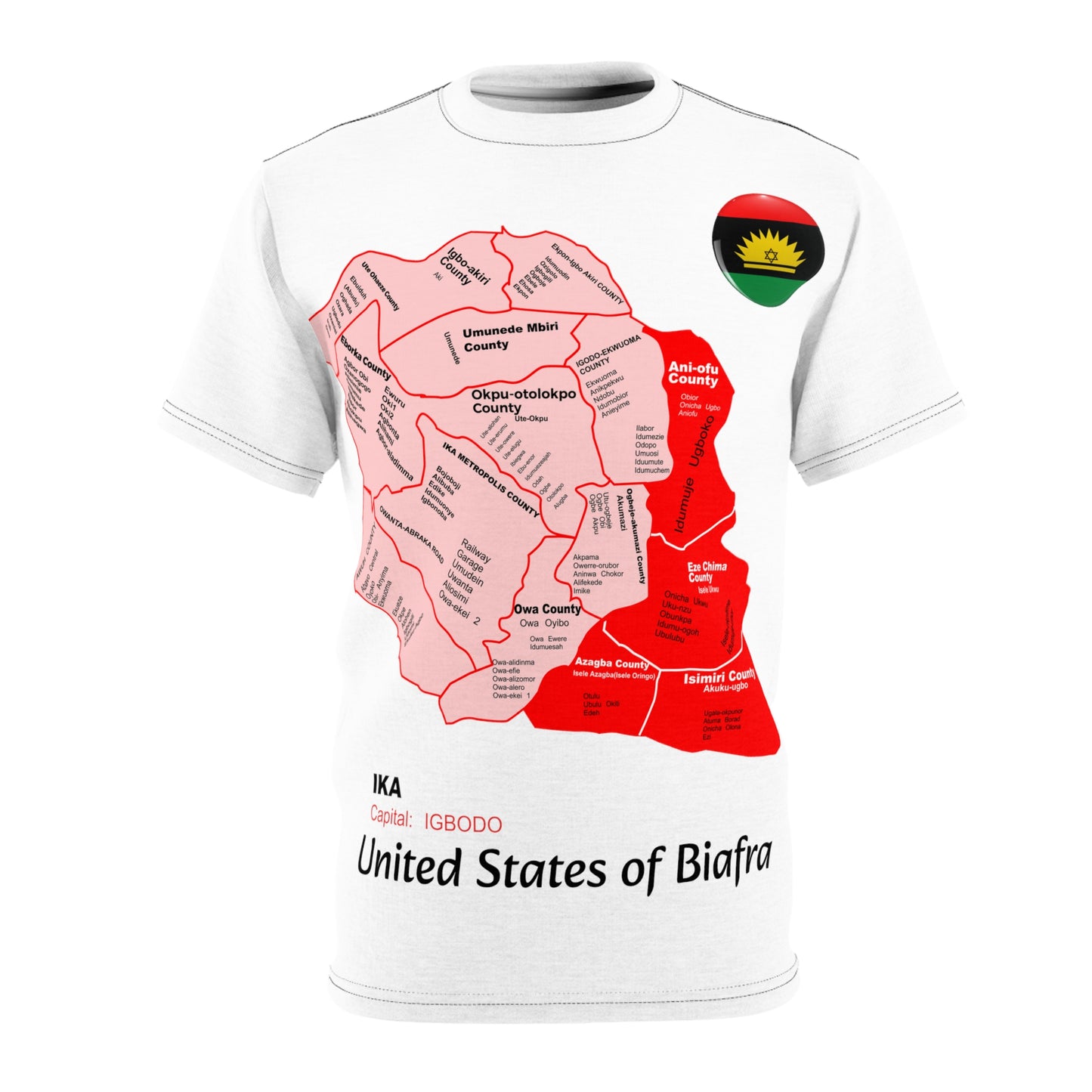 Ika State, United States of Biafra T-Shirt