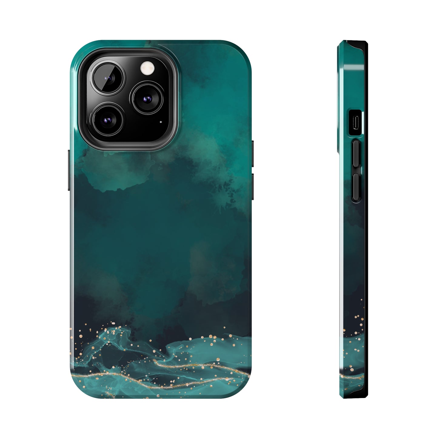 Green Smoke - Tough iPhone Cases (iPhone 7, 8, X, 11, 12, 13, 14, 15)