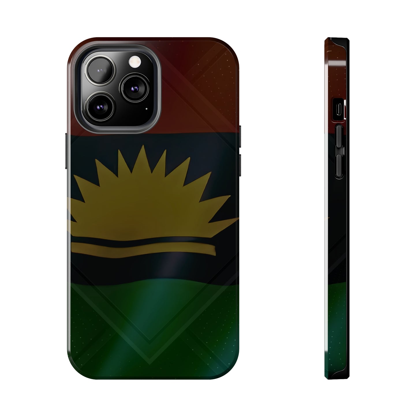 Diamond Emblem United States of Biafra - Tough iPhone Cases (iPhone 7, 8, X, 11, 12, 13, 14, 15)