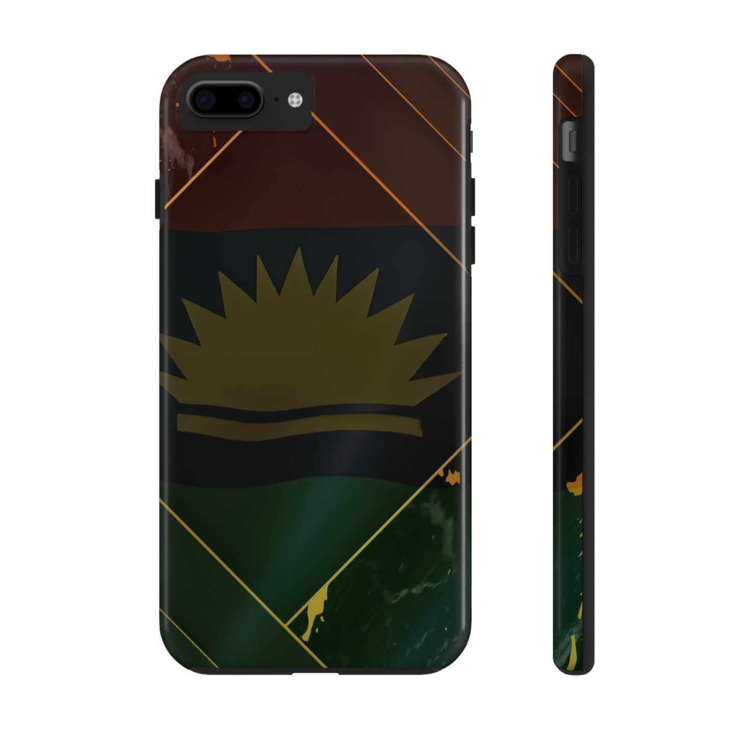 Focus, United States of Biafra - Tough iPhone Cases (iPhone 7, 8, X, 11, 12, 13, 14, 15)