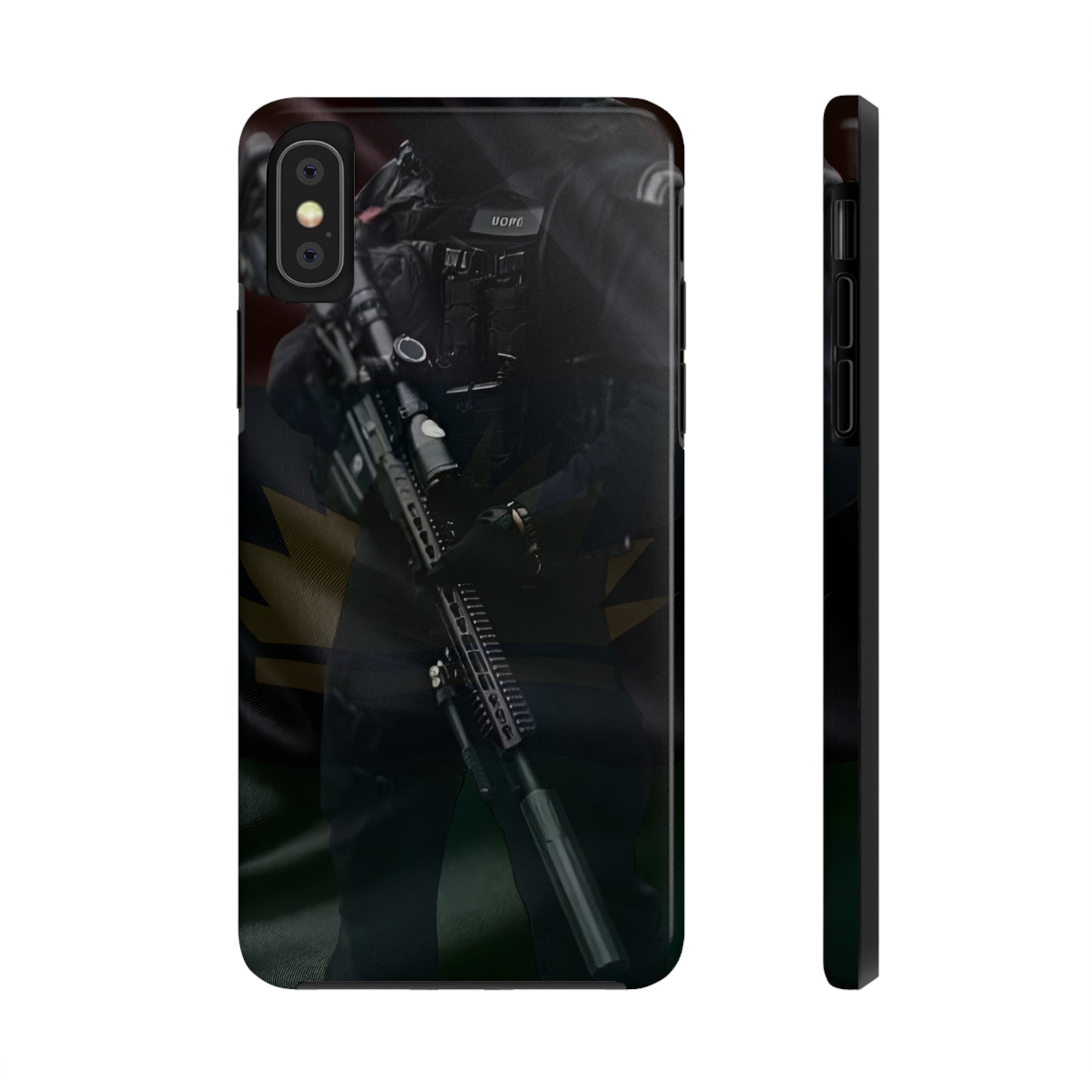 Biafra Soldier VI - Tough iPhone Cases (iPhone 7, 8, X, 11, 12, 13, 14, 15)