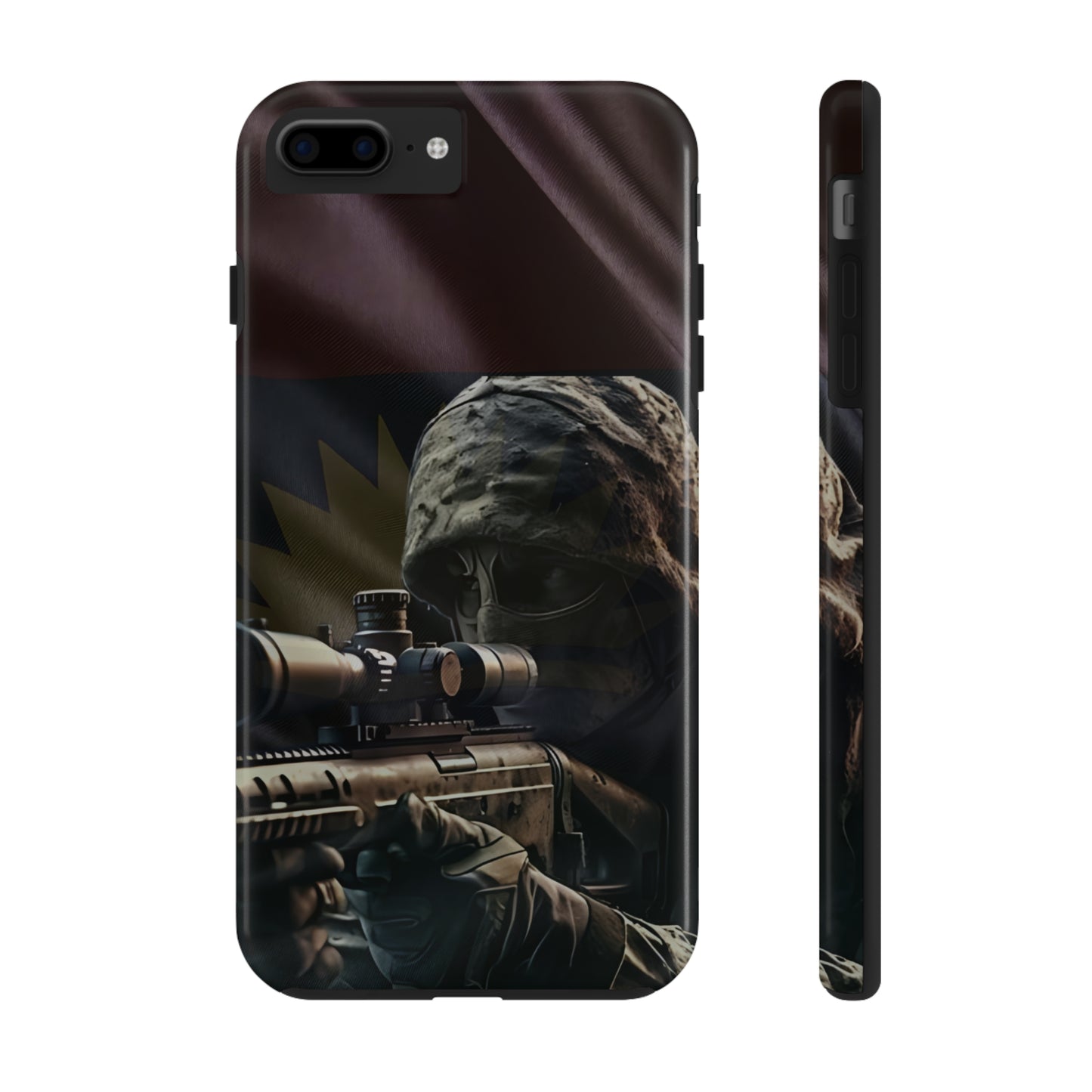Biafra Soldier IV - Tough iPhone Cases (iPhone 7, 8, X, 11, 12, 13, 14, 15)