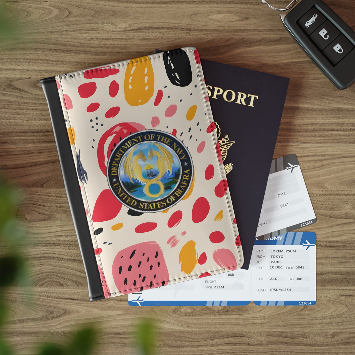 Biafra Navy Passport Cover