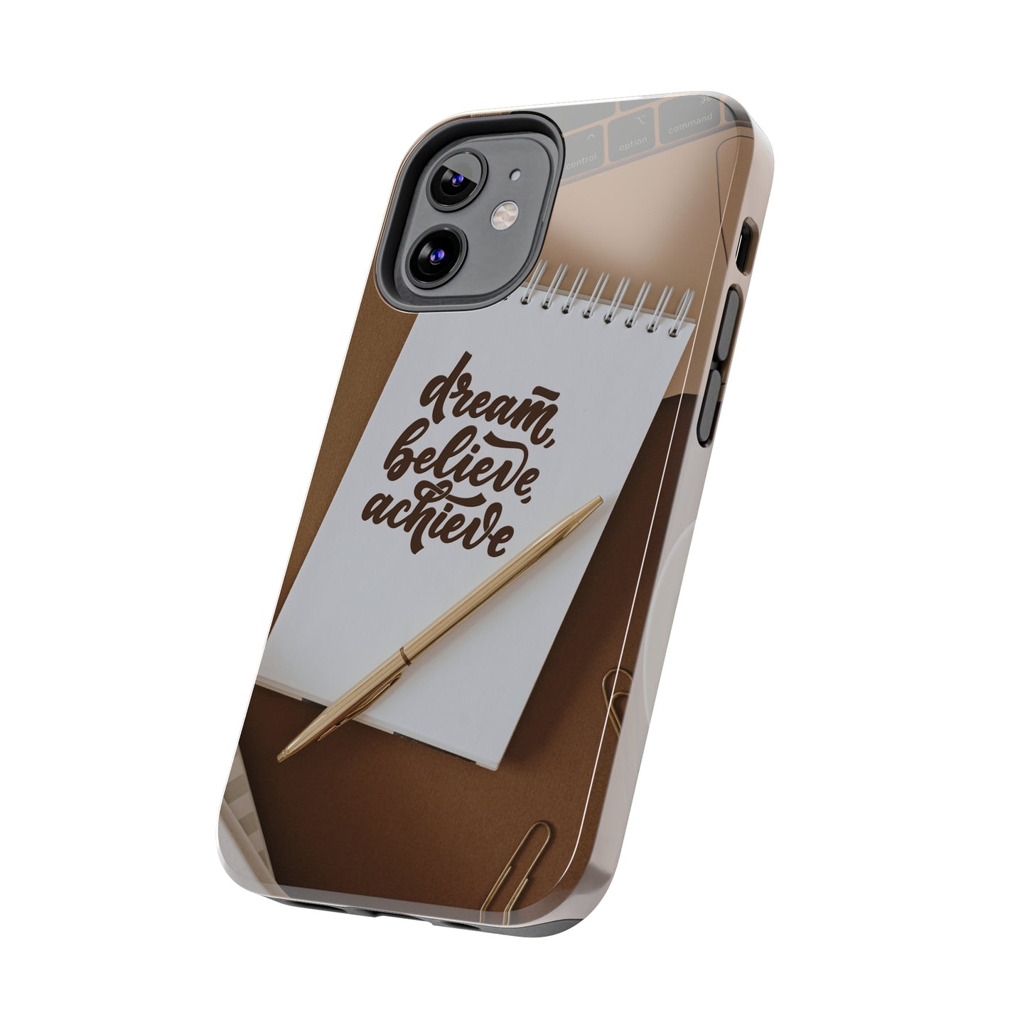 Dream Believe Achieve - Tough iPhone Cases (iPhone 7, 8, X, 11, 12, 13, 14, 15)