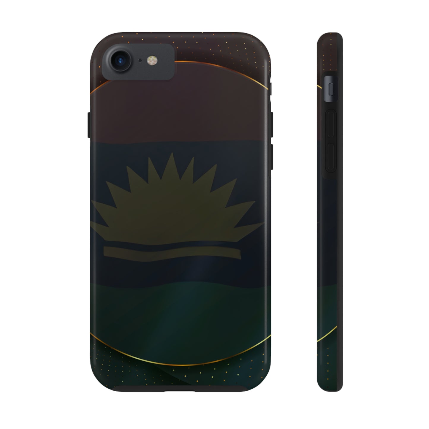 Emblem United States of Biafra - Tough iPhone Cases (iPhone 7, 8, X, 11, 12, 13, 14, 15)