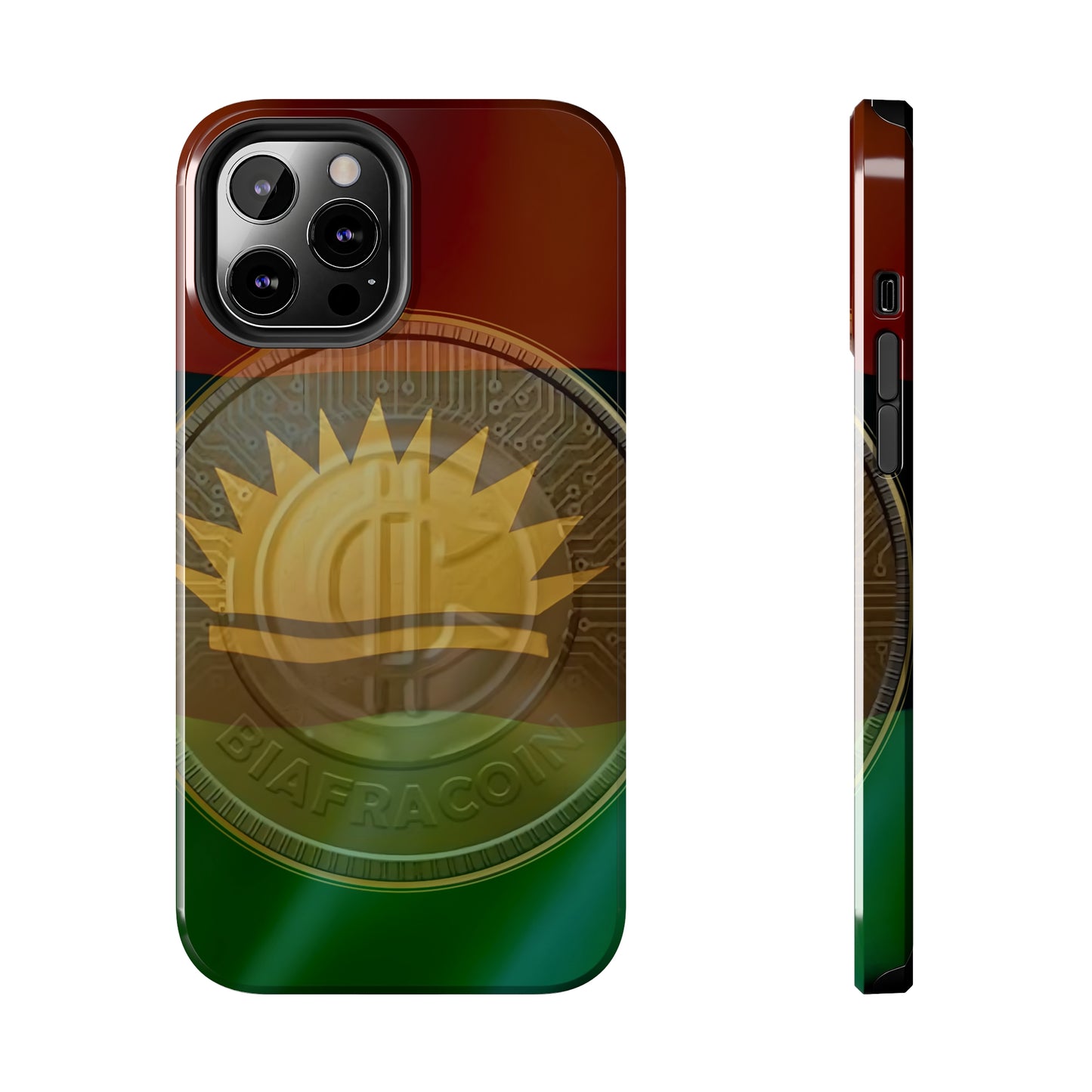 Biafra Coin - Tough iPhone Cases (iPhone 7, 8, X, 11, 12, 13, 14, 15)
