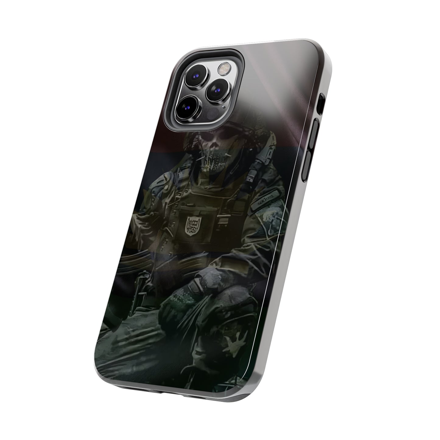 Biafra Soldier II - Tough iPhone Cases (iPhone 7, 8, X, 11, 12, 13, 14, 15)