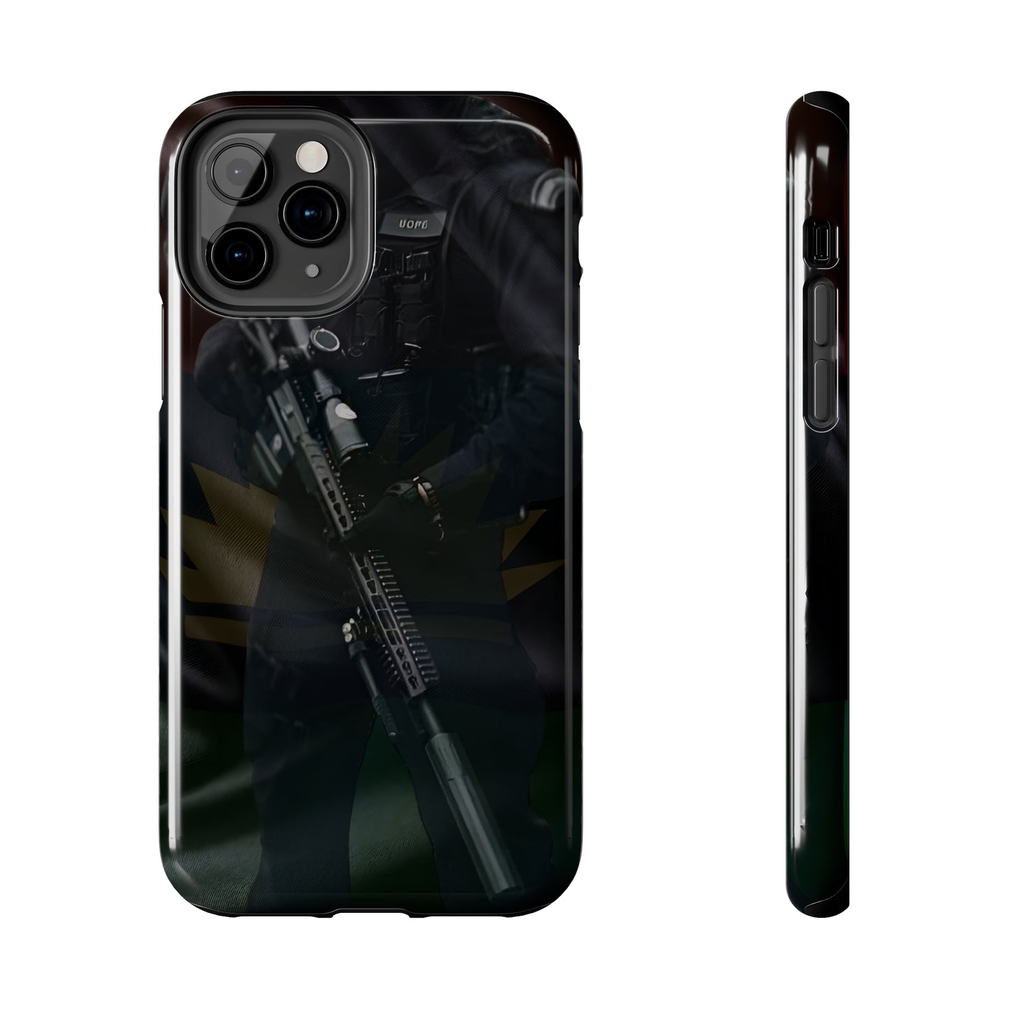 Biafra Soldier VI - Tough iPhone Cases (iPhone 7, 8, X, 11, 12, 13, 14, 15)