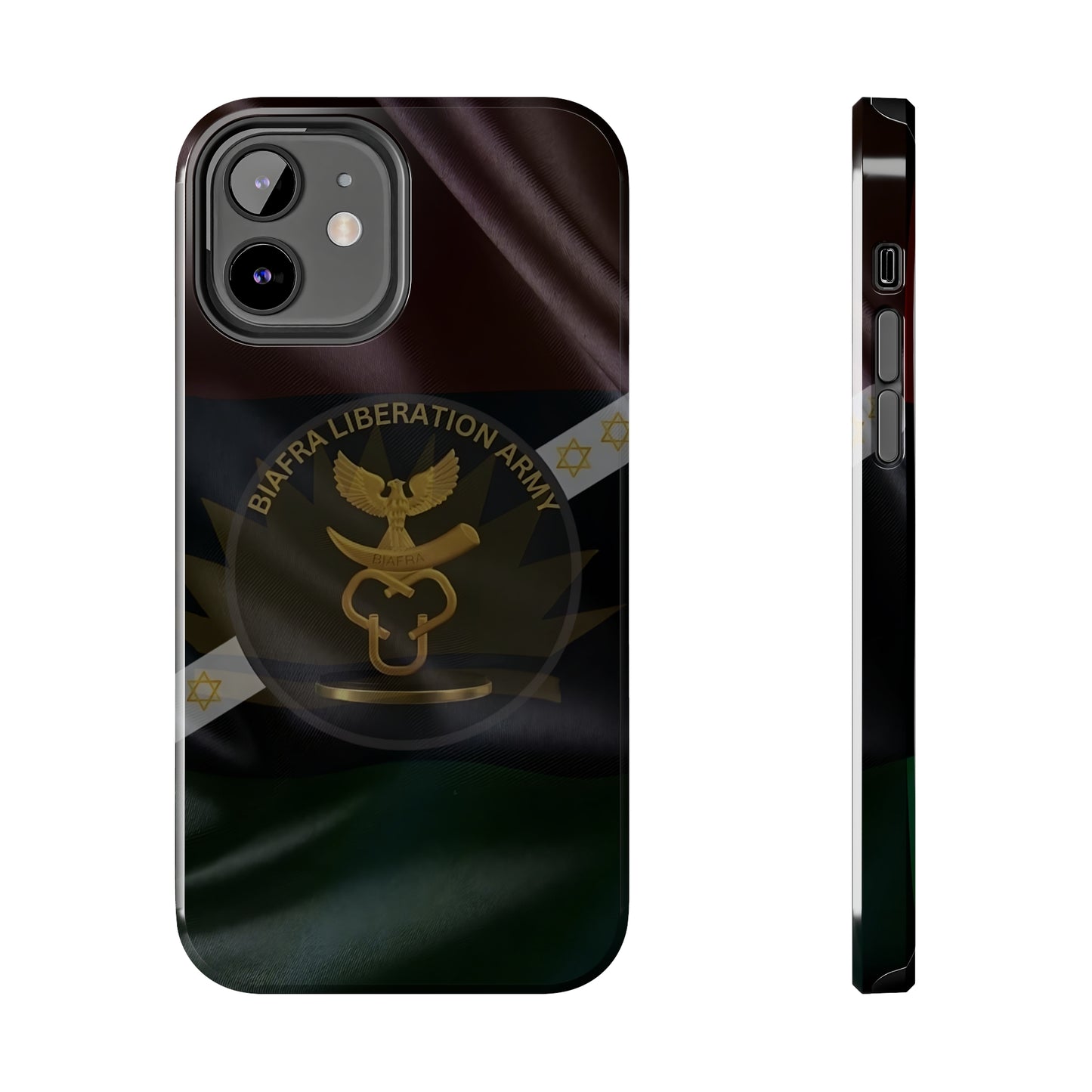 Biafra Liberation Army Logo - Tough iPhone Cases (iPhone 7, 8, X, 11, 12, 13, 14, 15)