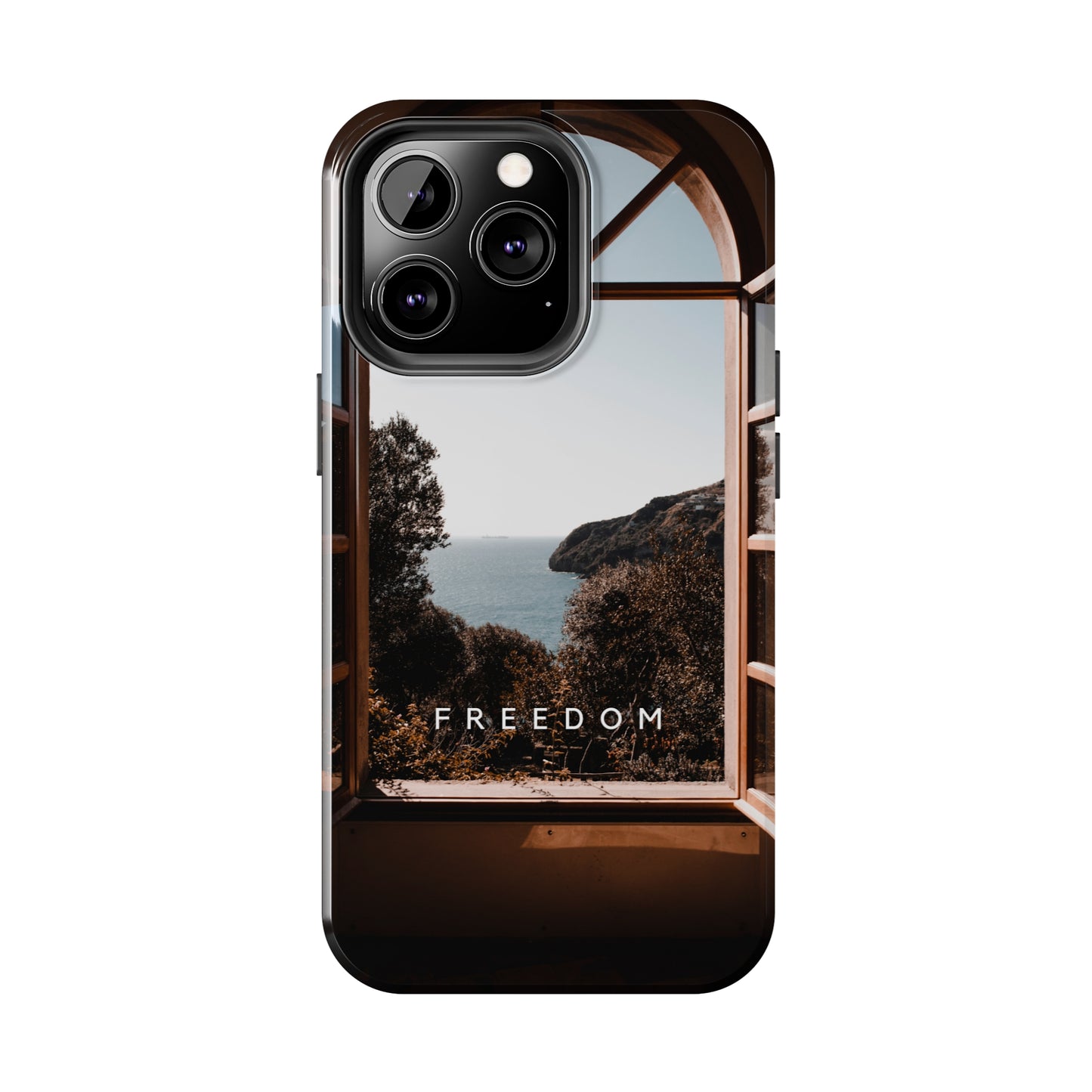 Freedom Awaits - Tough iPhone Cases (iPhone 7, 8, X, 11, 12, 13, 14, 15)