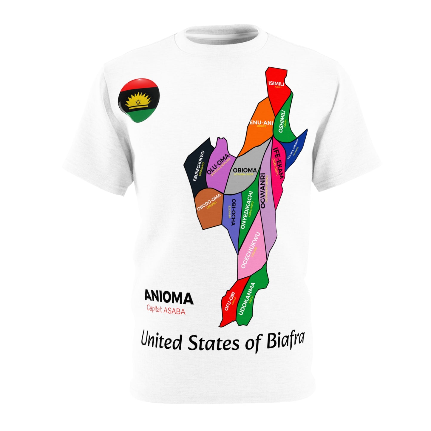 Anioma State, United States of Biafra T-Shirt