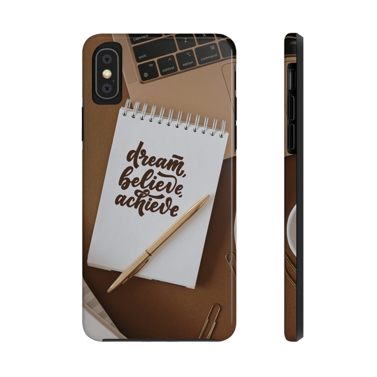 Dream Believe Achieve - Tough iPhone Cases (iPhone 7, 8, X, 11, 12, 13, 14, 15)