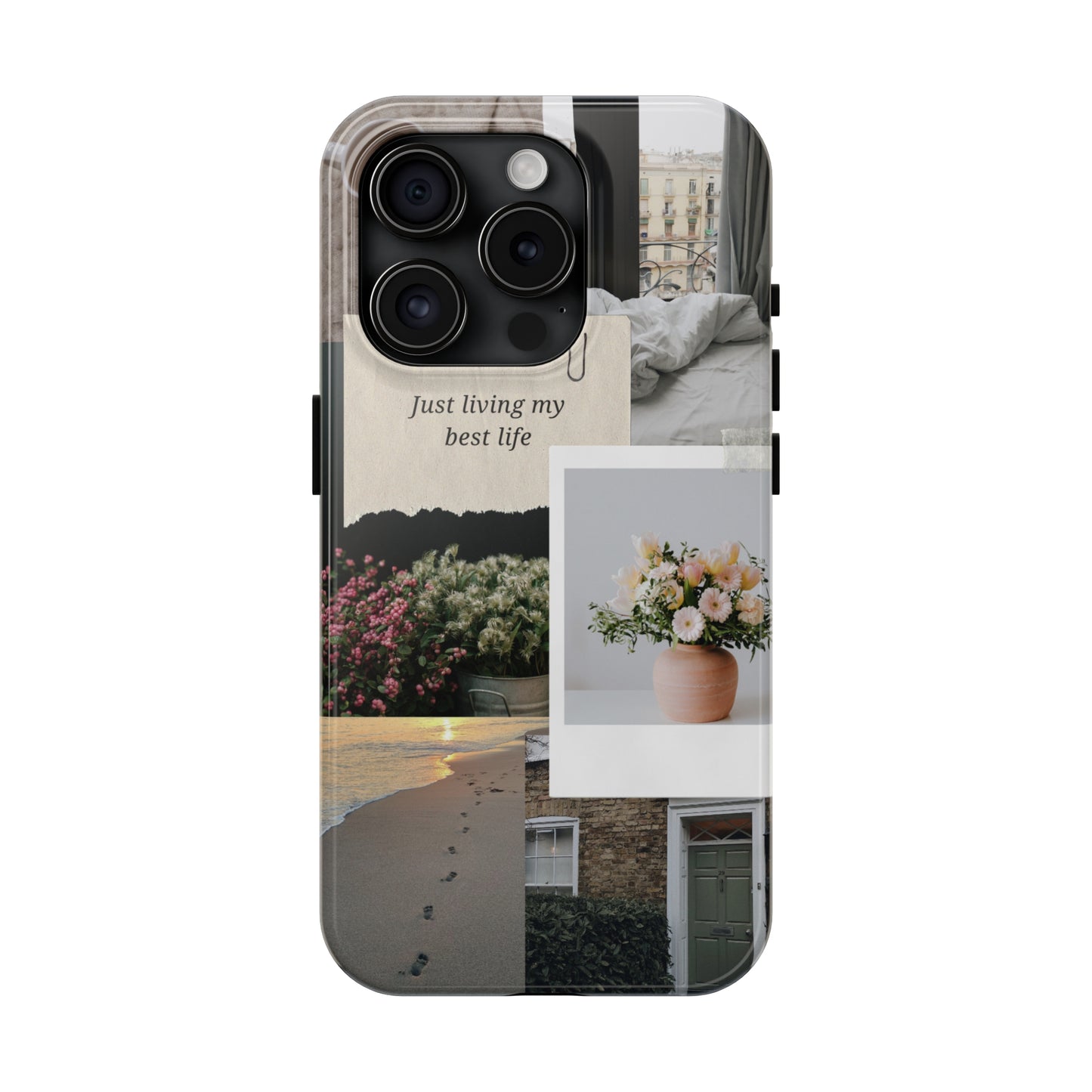 Just Living My Best Life - Tough iPhone Cases (iPhone 7, 8, X, 11, 12, 13, 14, 15)