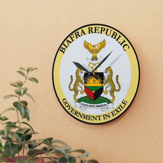 BRGIE Acrylic Wall Clock