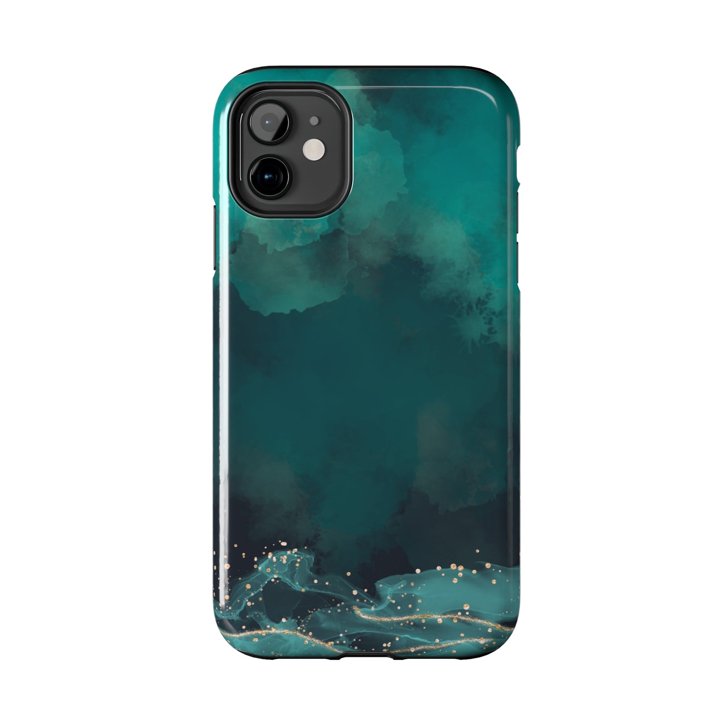 Green Smoke - Tough iPhone Cases (iPhone 7, 8, X, 11, 12, 13, 14, 15)