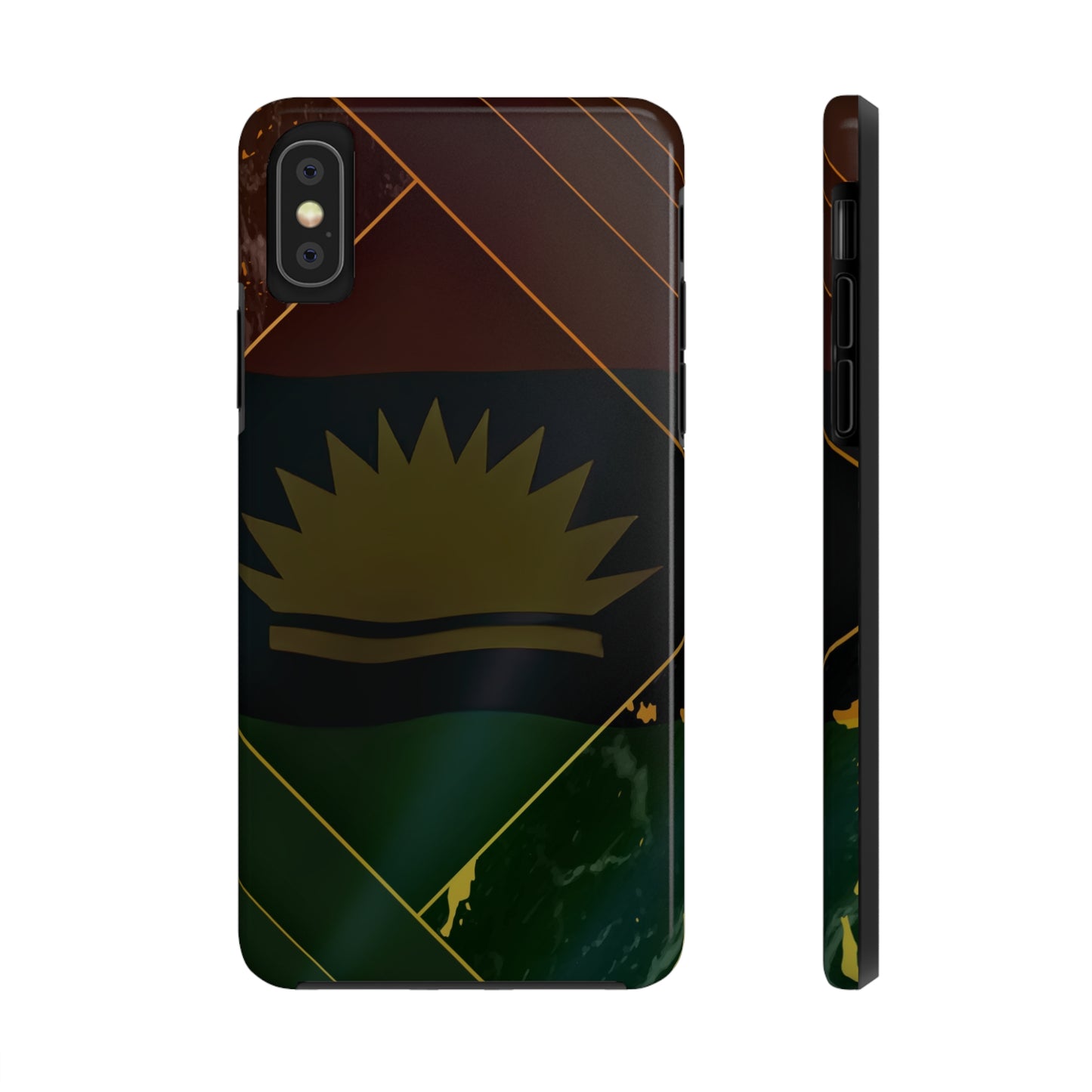 Focus, United States of Biafra - Tough iPhone Cases (iPhone 7, 8, X, 11, 12, 13, 14, 15)