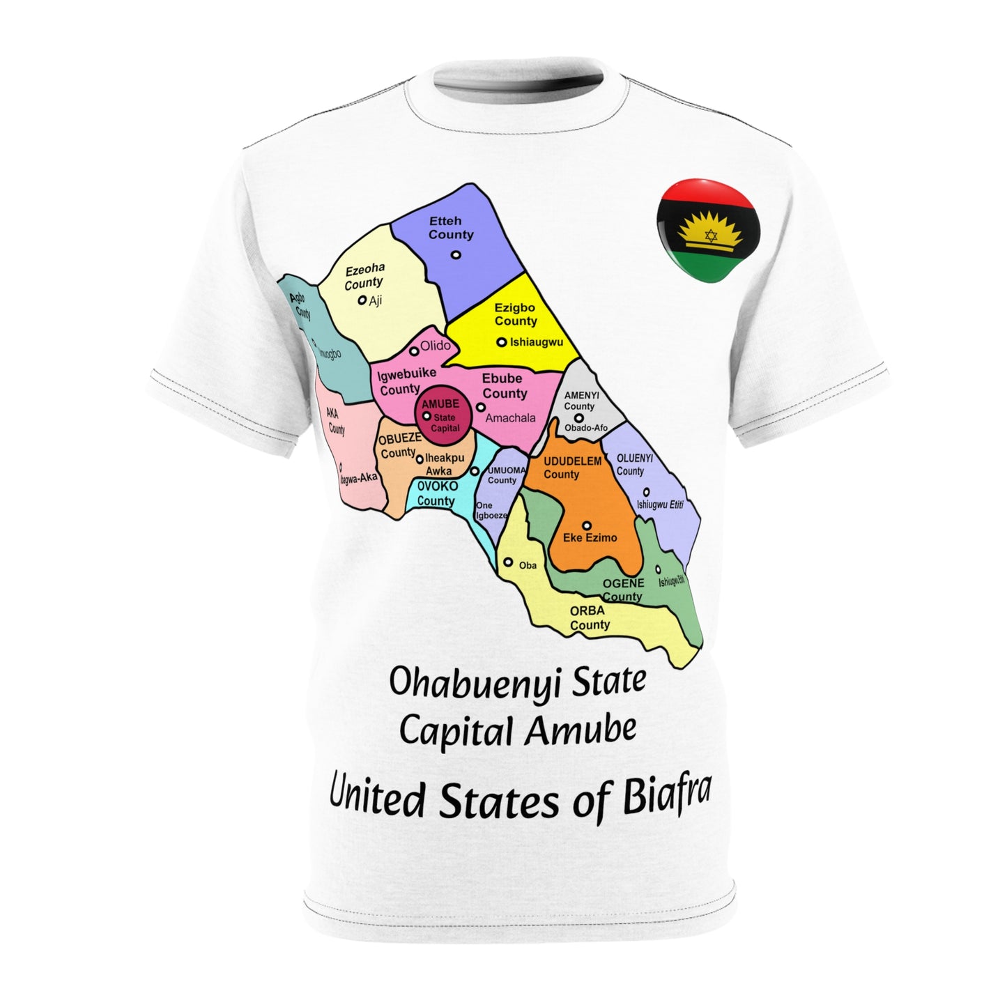 Ohabuenyi State, United States of Biafra T-Shirt