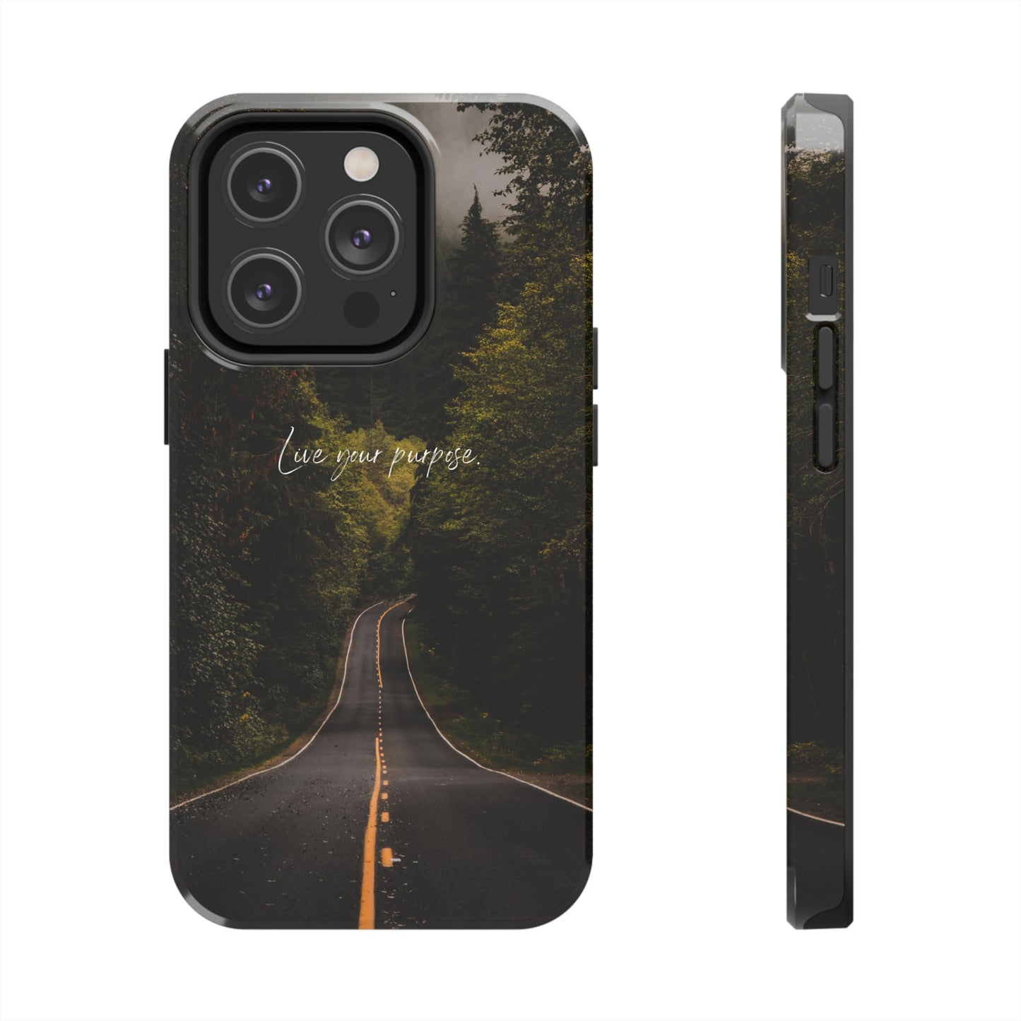 Live your Purpose - Tough iPhone Cases (iPhone 7, 8, X, 11, 12, 13, 14, 15)