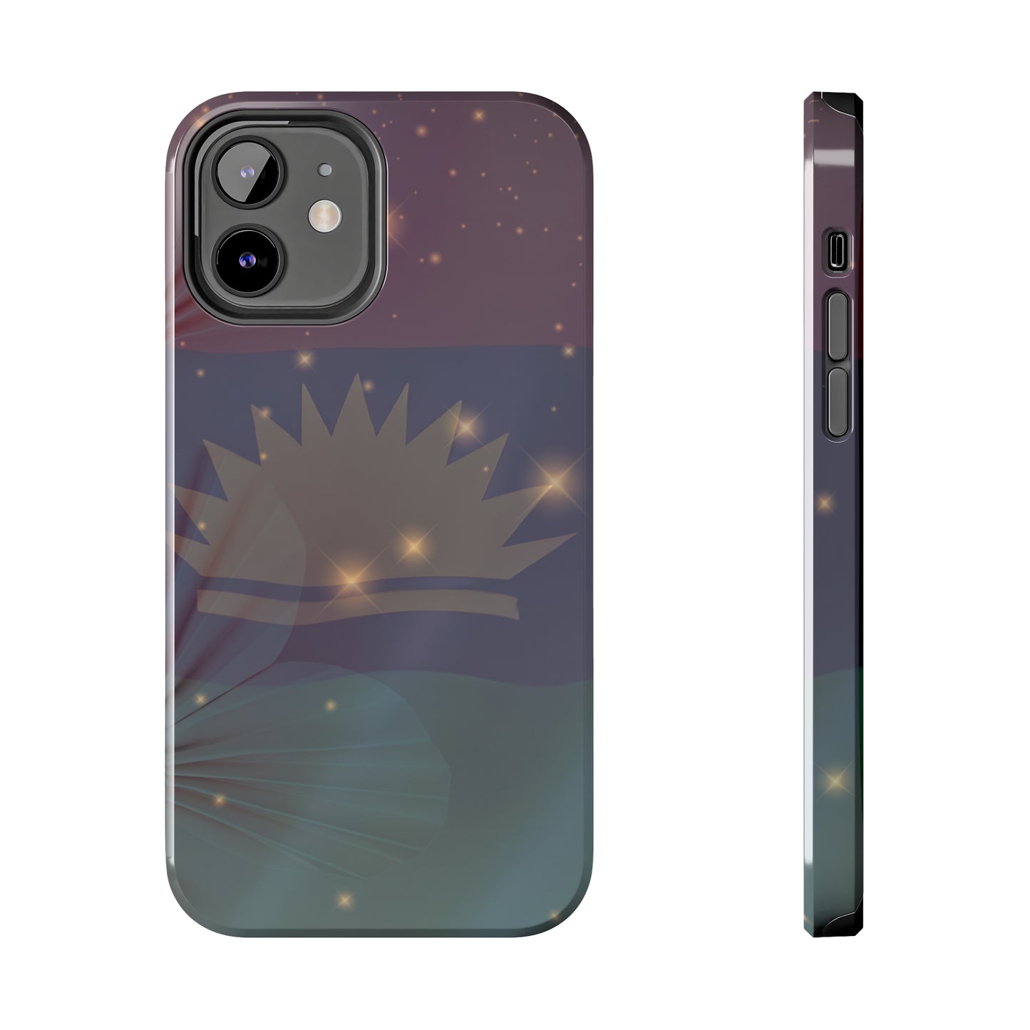 United States of Biafra Flag Flower Blend 4 - Tough iPhone Cases (iPhone 7, 8, X, 11, 12, 13, 14, 15)