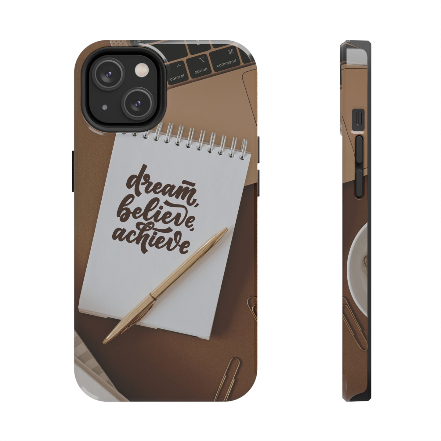 Dream Believe Achieve - Tough iPhone Cases (iPhone 7, 8, X, 11, 12, 13, 14, 15)