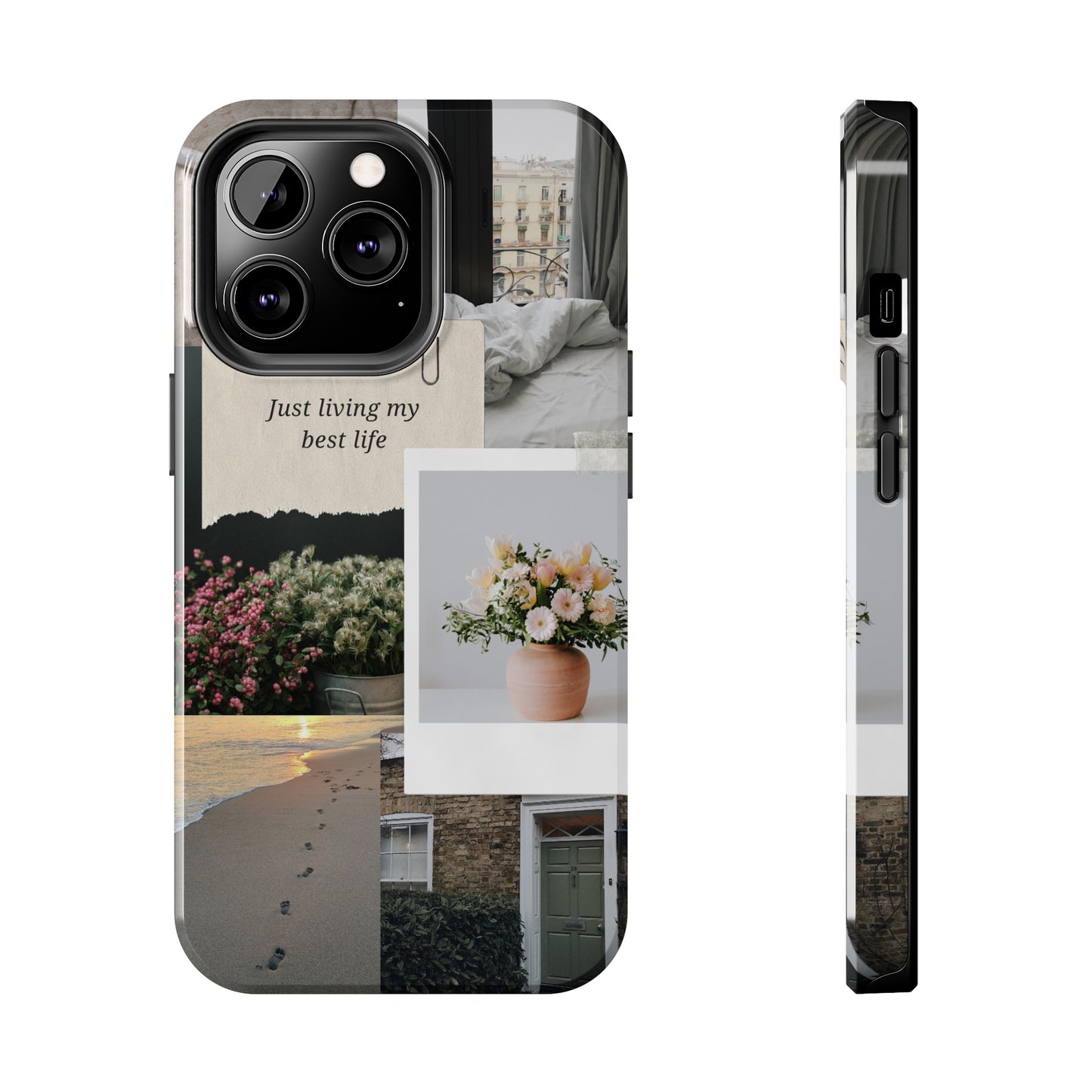 Just Living My Best Life - Tough iPhone Cases (iPhone 7, 8, X, 11, 12, 13, 14, 15)