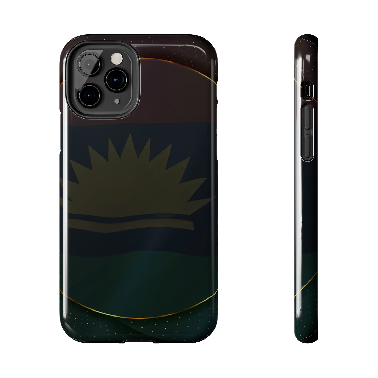 Emblem United States of Biafra - Tough iPhone Cases (iPhone 7, 8, X, 11, 12, 13, 14, 15)