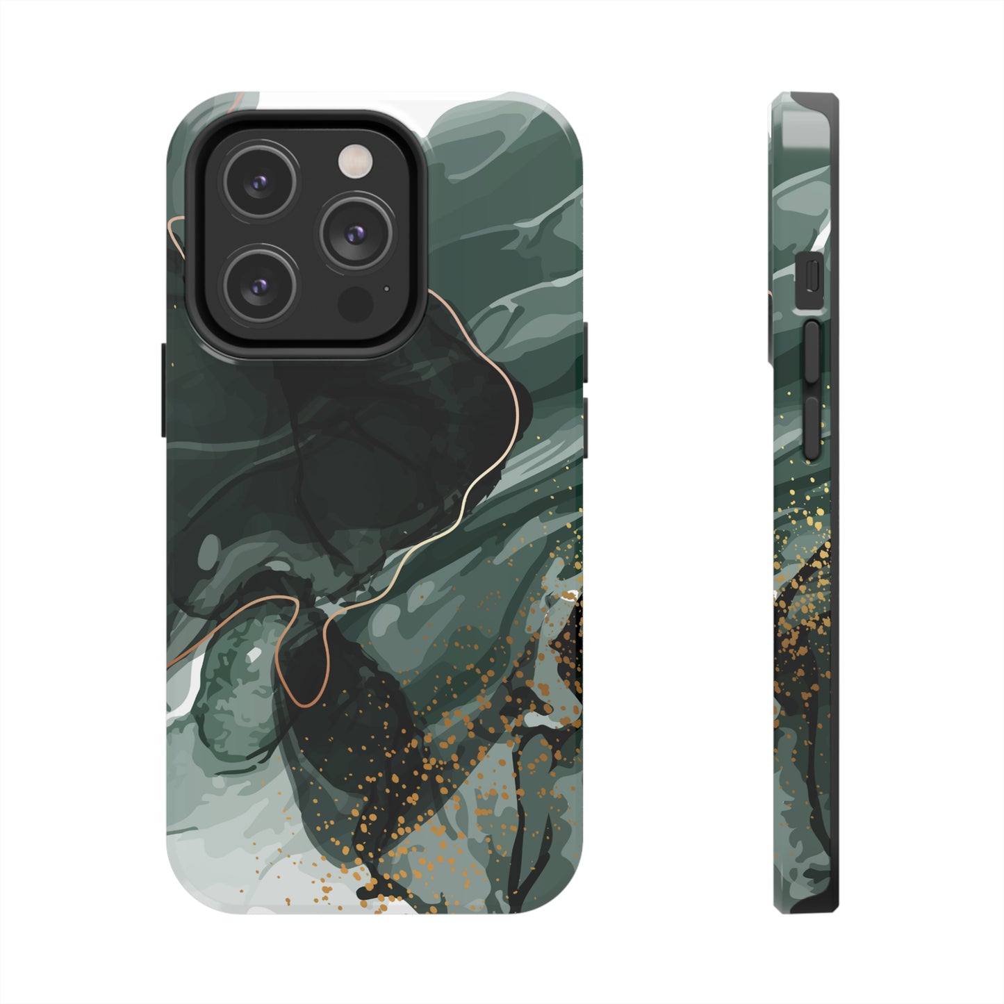 Green Glass - Tough iPhone Cases (iPhone 7, 8, X, 11, 12, 13, 14, 15)